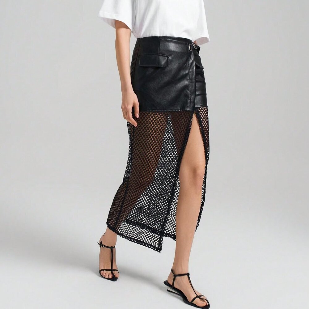 Black Bohemian Women's Skirt